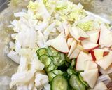 【シャキシャキ！】白菜とりんごのサラダ作り方4写真