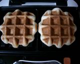 *HBにお任せ♪プレーンワッフル*作り方5写真