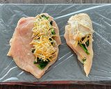 むね肉のほうれん草チーズ挟み焼き作り方4写真