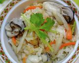 かきの炊き込みご飯作り方6写真