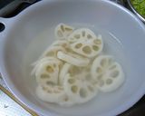 れんこんの豚肉巻き☆しょうが焼き風作り方1写真
