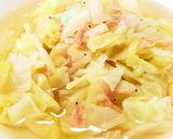 キャベツと桜エビの甘みのダイエットスープ作り方3写真