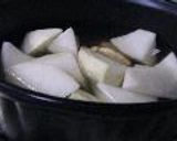 鯖缶で大根の味噌煮作り方1写真