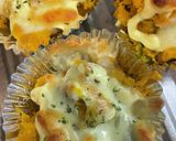 ♡バレンタインに♡カボチャチーズ焼き作り方4写真