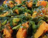 カボチャと生昆布の煮物作り方4写真