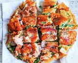 豚ニラチヂミ作り方12写真