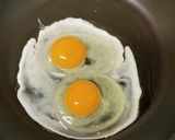 あっと言う間に！塩昆布でフワフワニラ玉作り方3写真