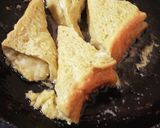 抹茶ラテでフレンチトースト♪時間短縮作り方4写真