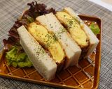 ふわふわサクッと厚焼き玉子カツサンド作り方12写真