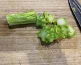 ブロッコリーの茎天ぷら作り方1写真