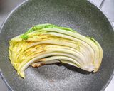 鮭と白菜の味噌バター煮作り方3写真