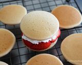 こめココパンケーキでミニショートケーキ風作り方8写真
