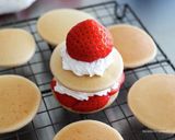こめココパンケーキでミニショートケーキ風作り方9写真