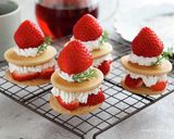こめココパンケーキでミニショートケーキ風作り方10写真