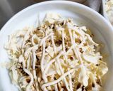 キャベツ盛り盛り☆揚げない豚かつ丼作り方5写真