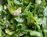 菊菜とゴルゴンゾーラのサラダ作り方5写真