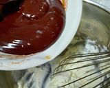 まぜて焼くだけ　チョコレートチーズケーキ作り方3写真
