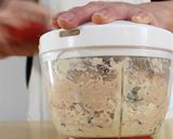 離乳食完了期★挽肉と豆腐のミニハンバーグ作り方3写真