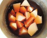 和食の一品に 豆腐と大根 もやしの 煮物作り方2写真