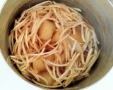 和食の一品に 豆腐と大根 もやしの 煮物作り方3写真