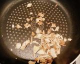 お豆腐の舞茸&梅塩昆布オイル餡かけ作り方2写真