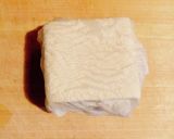 お豆腐の舞茸&梅塩昆布オイル餡かけ作り方4写真
