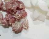 大根と鶏もも肉の中華風炒め作り方2写真