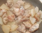 大根と鶏もも肉の中華風炒め作り方5写真
