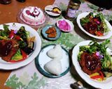 バレンタインの夕飯(⁠✿⁠^⁠‿⁠^⁠)作り方10写真