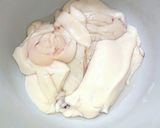 メジナの白子ポン酢梅レモン（寒グレ、グレ作り方1写真
