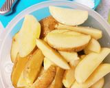 エアフライヤーでフライドポテト作り方1写真