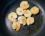 コク旨！海老ときのこオイスターソース炒め作り方3写真