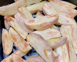 エアフライヤーでフライドポテト作り方2写真