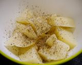レンジで簡単！黒胡椒カレーポテト作り方2写真