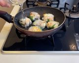 ライスペーパーの梅しそ豚チーズ巻き作り方3写真
