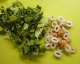 ちくわとレタスのチーズ味噌和え作り方1写真