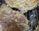 スモークチキンのグリル作り方2写真