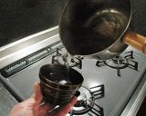 麦茶で茹でる釜揚げうどん作り方5写真
