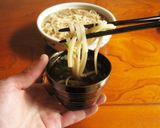 麦茶で茹でる釜揚げうどん作り方10写真