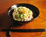 麦茶で茹でる釜揚げうどん作り方11写真