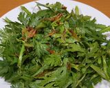 春菊はサラダで食べよう！中華ドレッシング作り方4写真