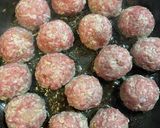 エノキタケの肉ボール作り方3写真