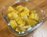 同時炊飯！りんごさつま芋はちみつレモン煮作り方4写真