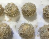 蕗の薹とクリームチーズの海老芋コロッケ作り方7写真