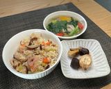 玄米五目炊き込みご飯（白米餅米半々）作り方3写真