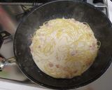 卵不使用☆フライパンのみカルボナーラ風作り方7写真