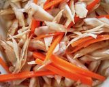 レンチンできんぴらごぼう♡常備菜に作り方2写真