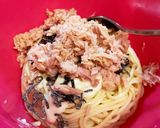 ごま油香る☆塩昆布とツナのパスタサラダ作り方2写真