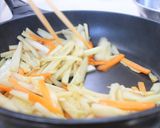 うどのきんぴら作り方6写真