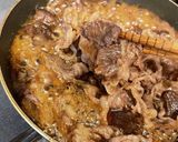 肉がさね玉子あんかけ蕎麦作り方6写真